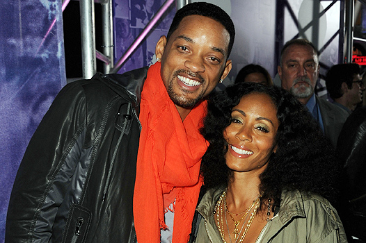 LOS ANGELES, CA - FEBRUARY 08:  Actors Will Smith (L) and Jada Pinkett Smith arrive at the premiere of Paramount Pictures' "Justin Bieber: Never Say Never" held at Nokia Theater L.A. Live on February 8, 2011 in Los Angeles, California.  (Photo by Kevin Winter/Getty Images) *** Local Caption *** Will Smith;Jada Pinkett Smith