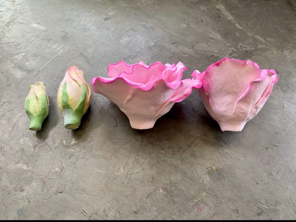 Із полімерної глини мукачівка створює гриби, квіти, виноград